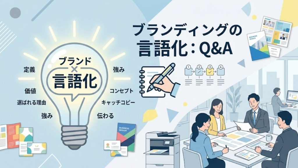 ブランディング 言語化 よくある質問