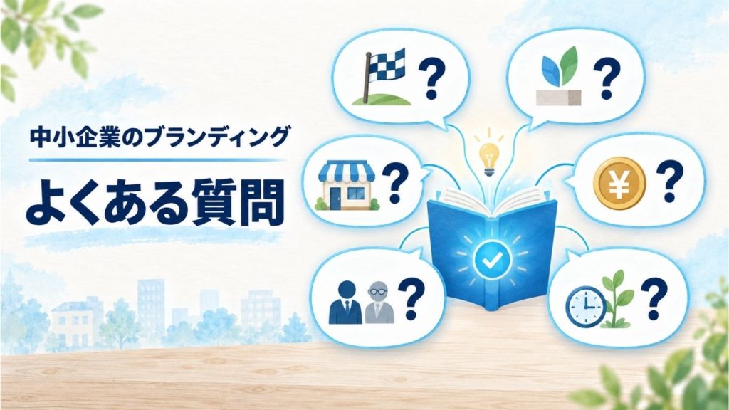 中小企業 ブランディング よくある質問