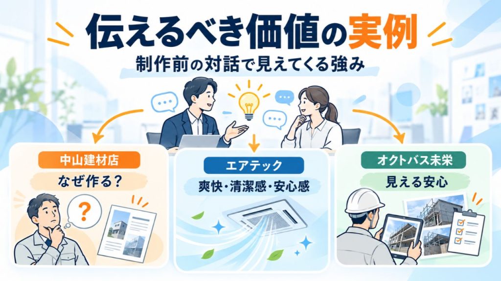 会社案内 作り方 実例