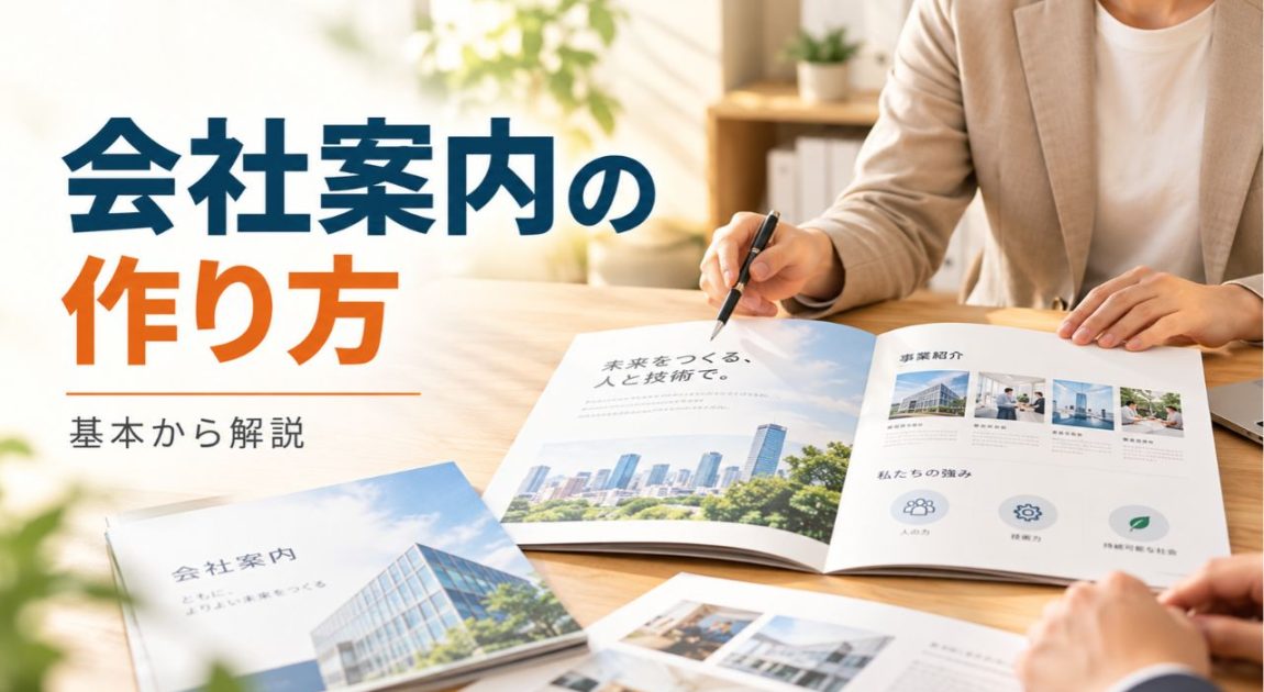 会社案内 作り方